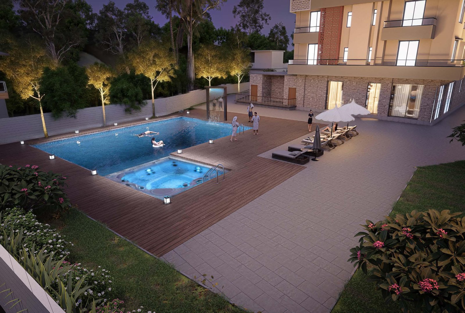 Swimming Pool Area